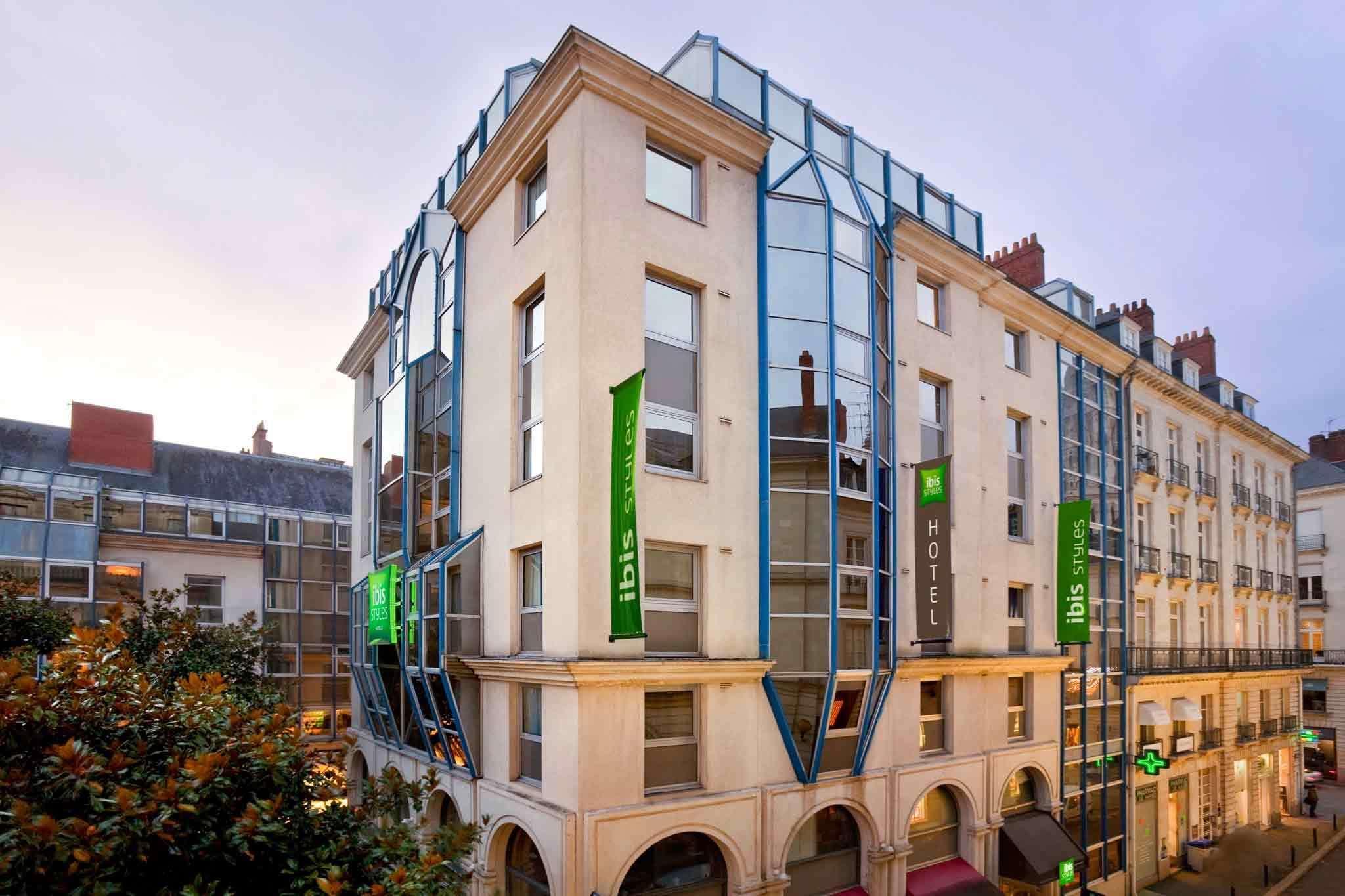 Ibis Styles Nantes Centre Place Royale Exteriér fotografie